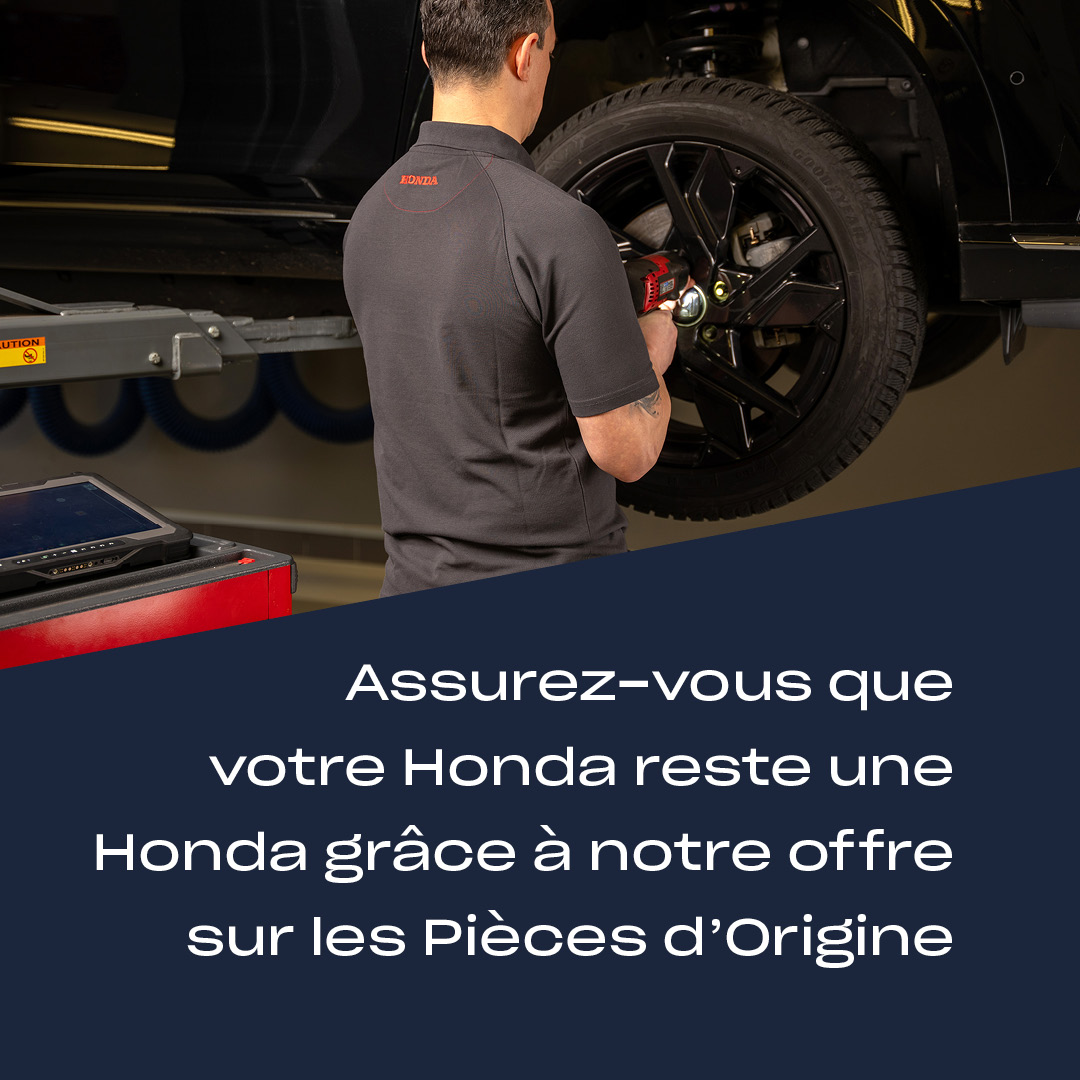 Entretien Honda avec pi&egrave;ces d&rsquo;origine au Garage Majestic SA &agrave; La Tour-de-Tr&ecirc;me, pour garantir performance et fiabilit&eacute;.